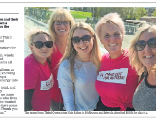 Charity abseil